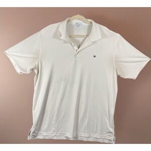 Peter Millar Summer Comfort Golf Polo Shirt Striped Short Sleeve Rooster Logo XL